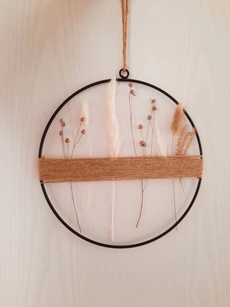 Trockenblumenring-mittel